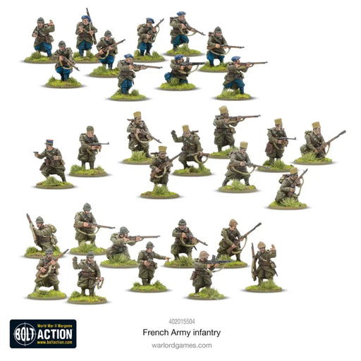 Bolt Action: French Army Infantry (EN) - Miniature Games