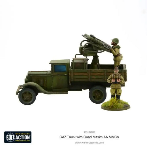Bolt Action: GAZ Truck With Quad Maxim AA MMGs (EN)(Preorder) - Miniature Games