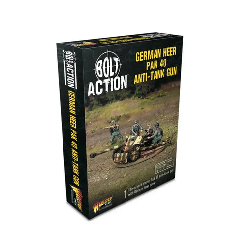 Bolt Action: German Pak 40 Anti-Tank Gun - Miniature Games