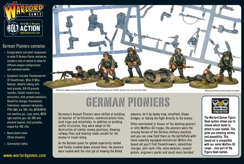 Bolt Action: German Pioniers (EN) - Miniature Games