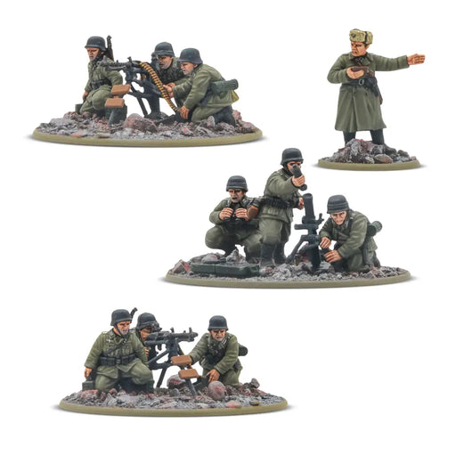 Bolt Action: German Veteran Infantry Heavy Weapons Platoon (EN) - Miniature Games