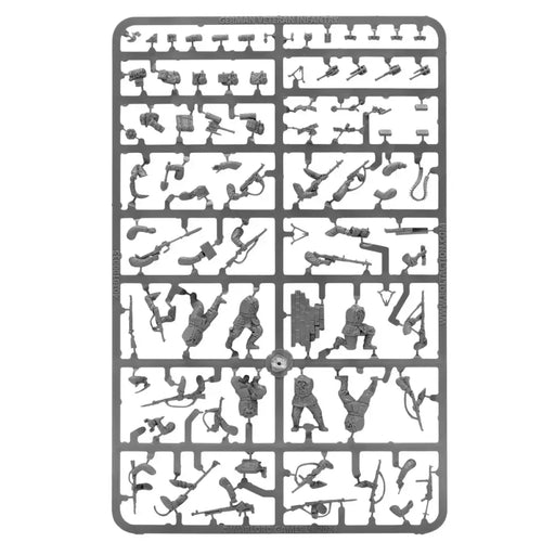Bolt Action: German Veteran Infantry Sprue - Miniature Games