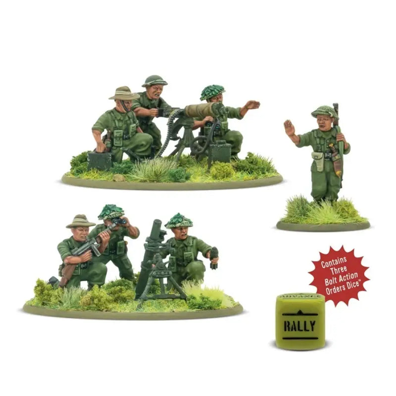 Bolt Action: Gurkha Heavy Weapons Platoon - Miniature Games