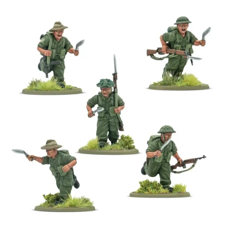 Bolt Action: Gurkha Infantery Platoon - Miniature Games