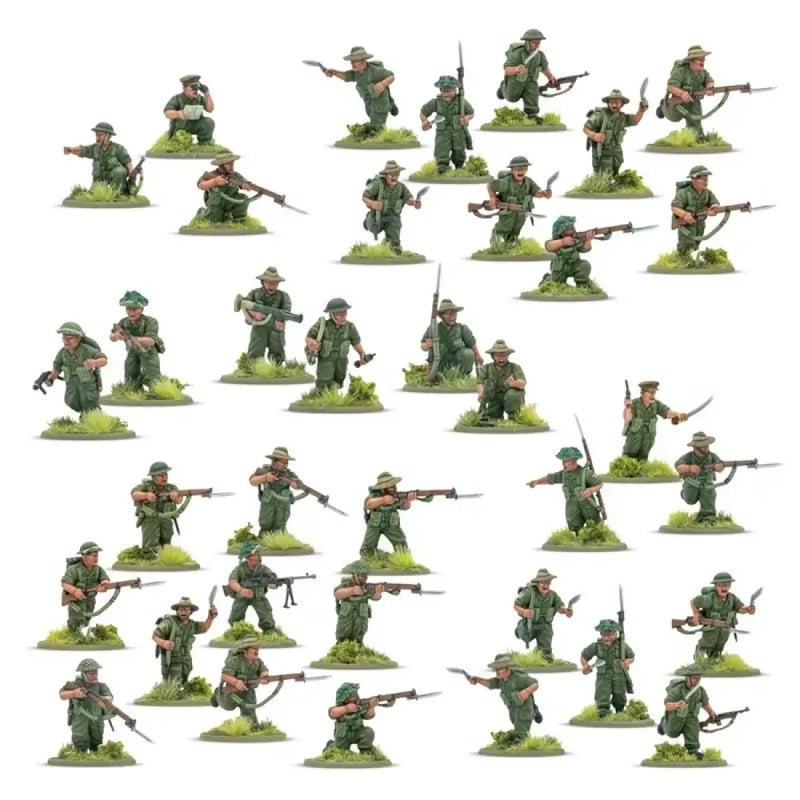 Bolt Action: Gurkha Infantery Platoon - Miniature Games