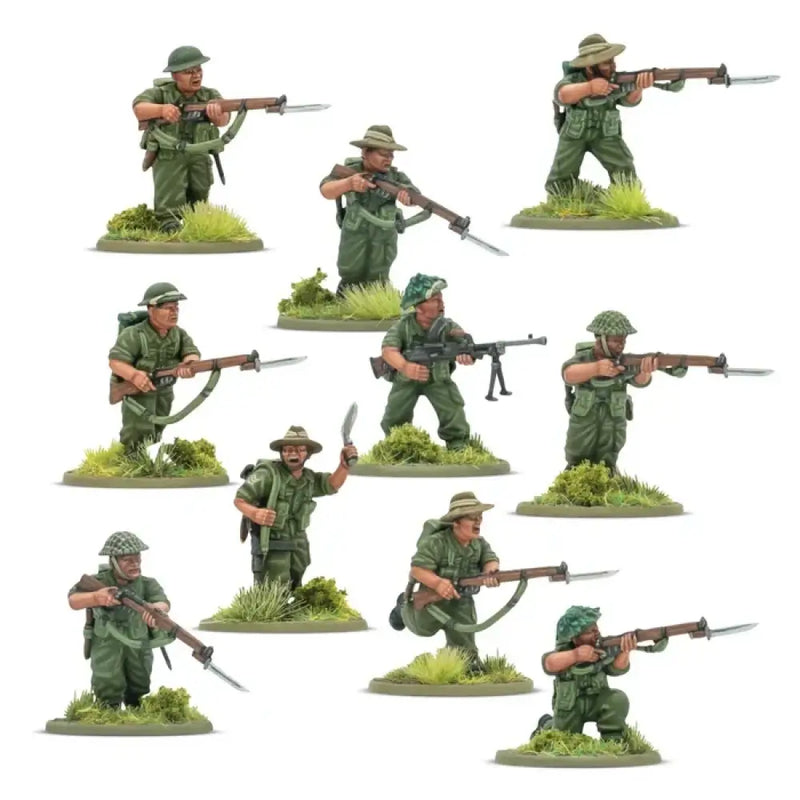 Bolt Action: Gurkha Infantery Platoon - Miniature Games
