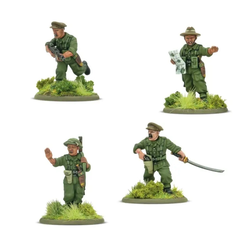 Bolt Action: Gurkha Platoon Commanders - Miniature Games