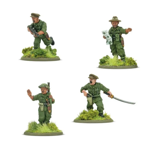 Bolt Action: Gurkha Platoon Commanders - Miniature Games