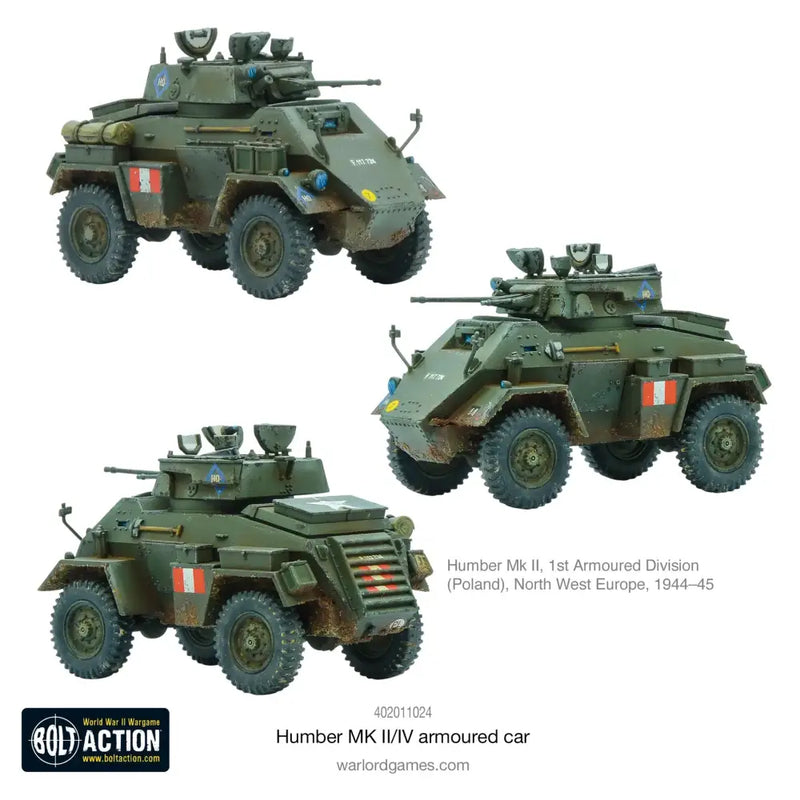 Bolt Action: Humber MK II/IV Armoured Car (EN) - Miniature Games