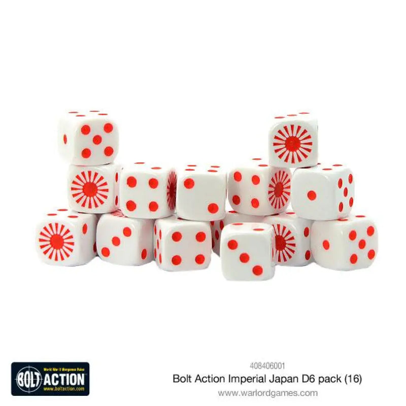 Bolt Action: Imperial Japanese D6 Pack - Miniature Games