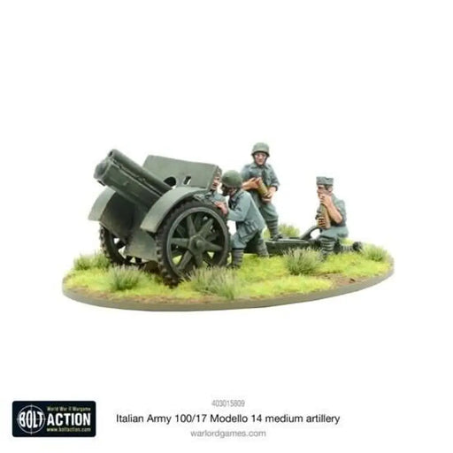 Bolt Action: Italian Army 100/17 Modello 14 Medium Artillery (New) - Miniature Games