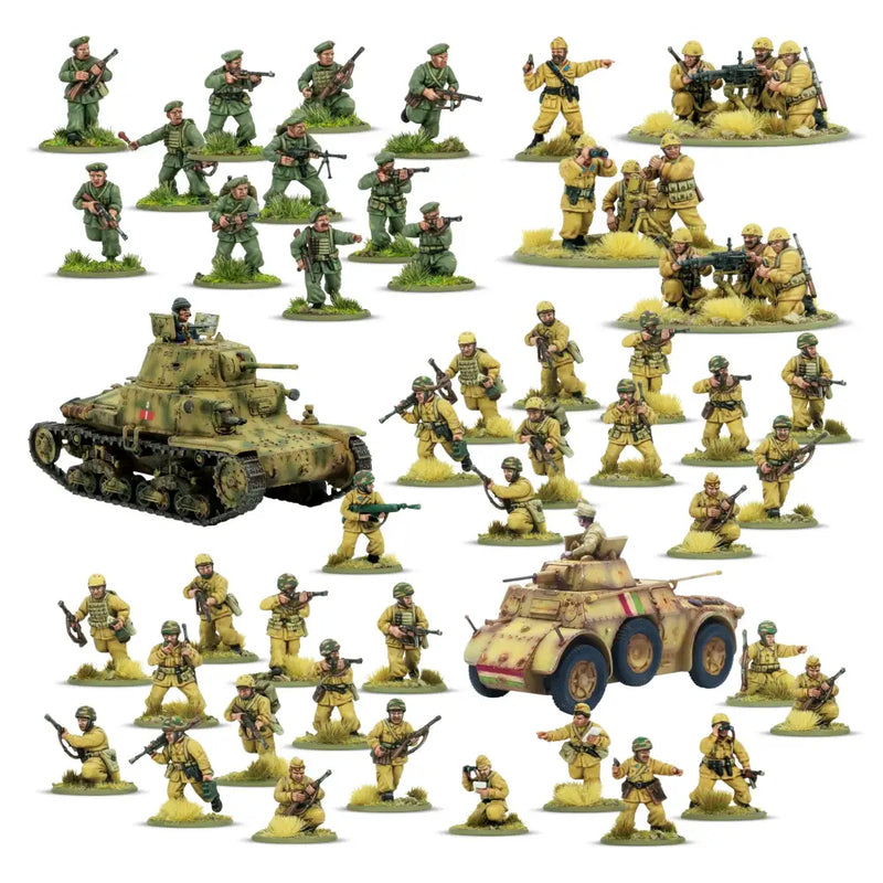 Bolt Action: Lions Of The Folgore - Italian Paracadutisti Starter Army (EN) - Miniature Games