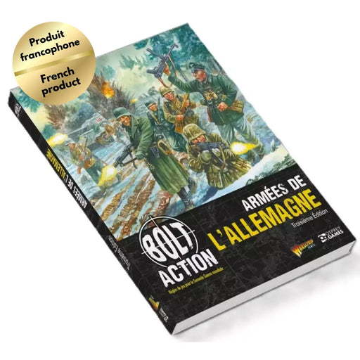 Bolt Action: Livre D’Armées de l’Allemagne - Troisième Édition (2025) (FR) - Miniature Games