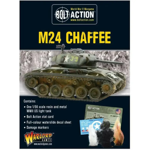 Bolt Action: M24 Chaffee US light tank (EN) (Preorder) - Miniature Games