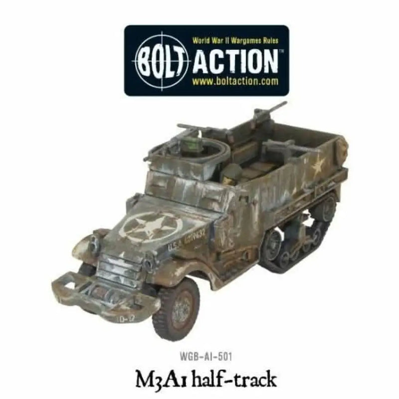 Bolt Action: M3A1 Half-track (EN) - Miniature Games