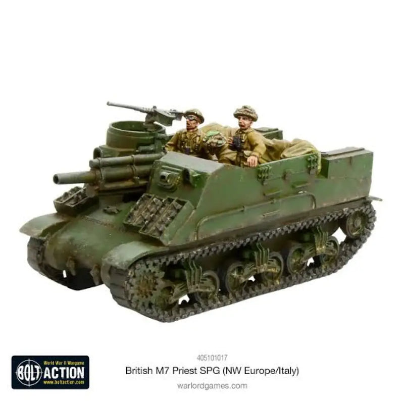 Bolt Action: M7 Priest Self-Propelled Gun - Miniature Games