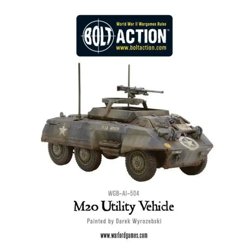 Bolt Action: M8/M20 Greyhound Scout Car (EN) - Miniature Games