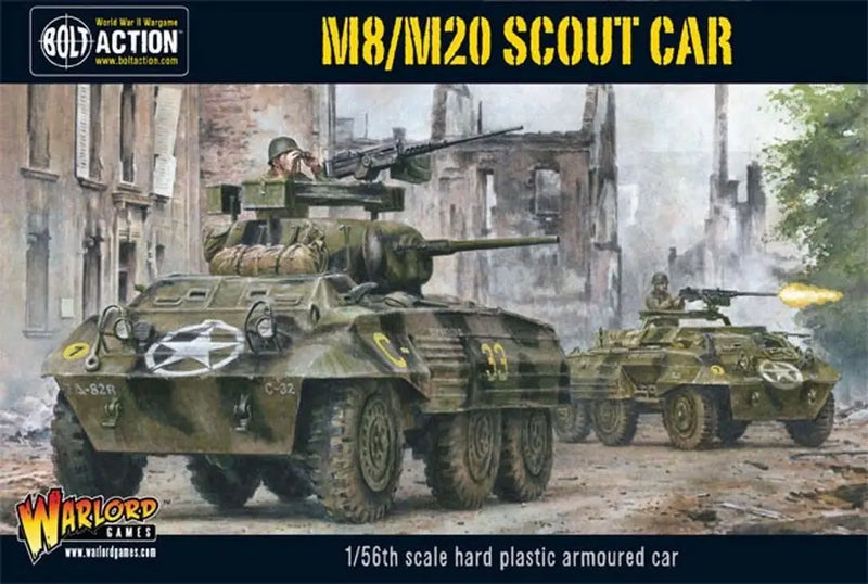 Bolt Action: M8/M20 Greyhound Scout Car (EN) - Miniature Games