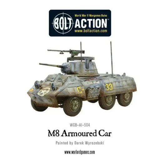 Bolt Action: M8/M20 Greyhound Scout Car (EN) - Miniature Games
