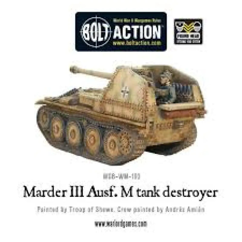 Bolt Action: Marder III (EN) - Miniature Games