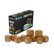 Bolt Action: Orders Dice Pack - Brown - Miniature Games