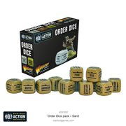 Bolt Action: Orders Dice Pack - Sand - Miniature Games