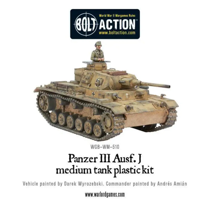 Bolt Action: Panzer III - Miniature Games