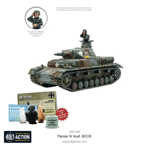 Bolt Action: Panzer IV Ausf. B/C/D (EN) - Miniature Games