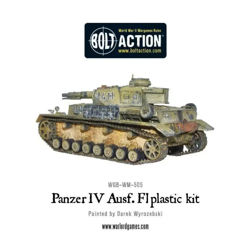 Bolt Action: Panzer IV Ausf. F1/G/H Medium Tank (EN) - Miniature Games