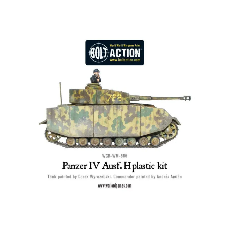 Bolt Action: Panzer IV Ausf. F1/G/H Medium Tank (EN) - Miniature Games