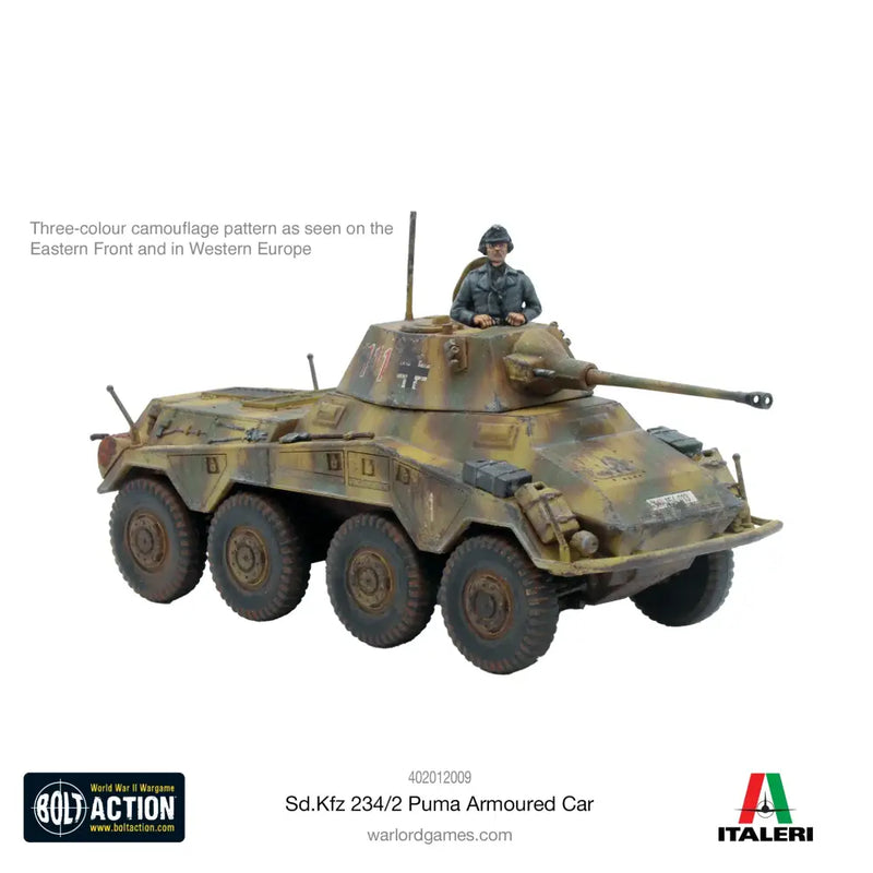 Bolt Action: Puma Sd.Kfz 234/2 Armoured Car (EN) - Miniature Games