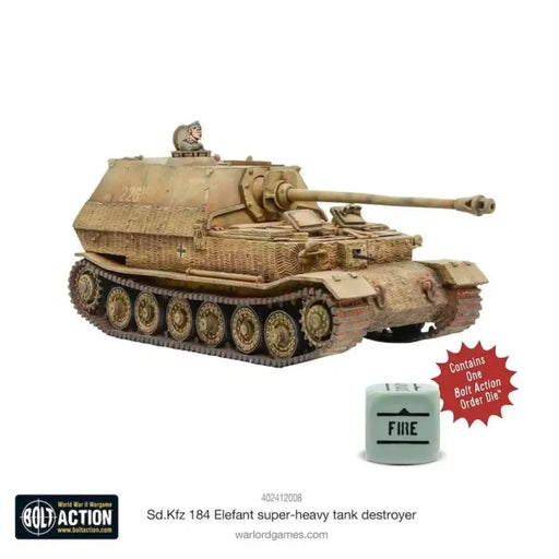 Bolt Action: Sd.Kfz 184 Elefant Heavy Tank Destroyer - Miniature Games
