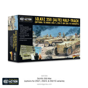 Bolt Action: Sd.Kfz 250 (Alte) Half-Track (Options to Make 250/1 250/3 or 250/10 Variants) - Miniature Games