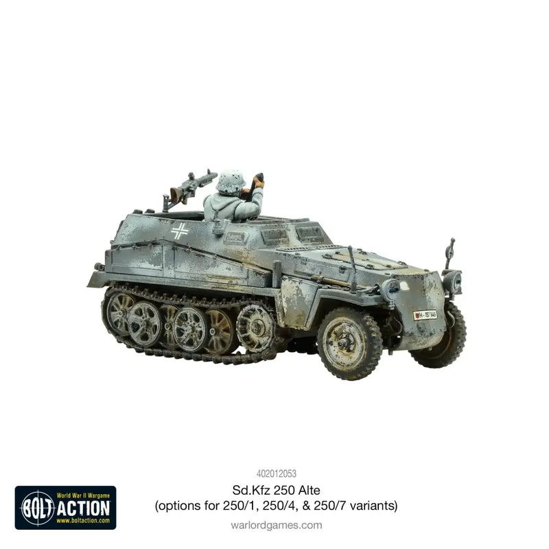 Bolt Action: Sd.Kfz 250 Alte (Options for 250/1 250/4 & 250/7) - Miniature Games