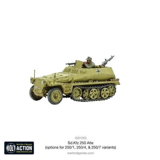 Bolt Action: Sd.Kfz 250 Alte (Options for 250/1 250/4 & 250/7) - Miniature Games