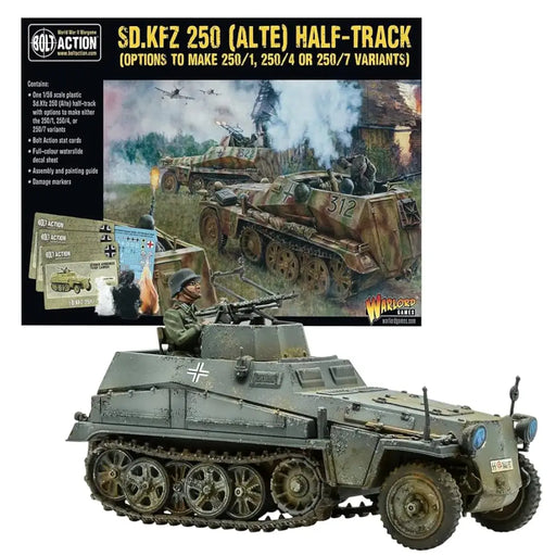 Bolt Action: Sd.Kfz 250 Alte (Options for 250/1 250/4 & 250/7) - Miniature Games