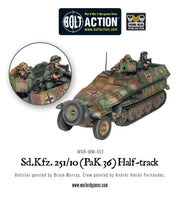 Bolt Action: Sd.Kfz 251/10 (PaK 36) Half-Track - Miniature Games