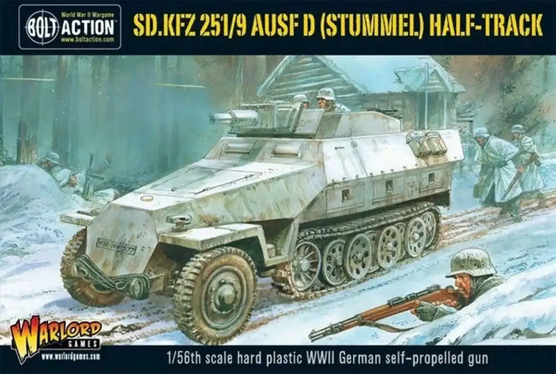 Bolt Action: Sd.Kfz 251/9 Ausf D (Stummel) Half-Track - Miniature Games