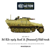 Bolt Action: Sd.Kfz 251/9 Ausf D (Stummel) Half-Track - Miniature Games