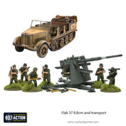 Bolt Action: Sd.Kfz 7 and 88mm Flak gun - Miniature Games
