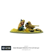 Bolt Action: SItalian Bersaglieri Elefantino 47mm Anti-Tank Gun - Miniature Games