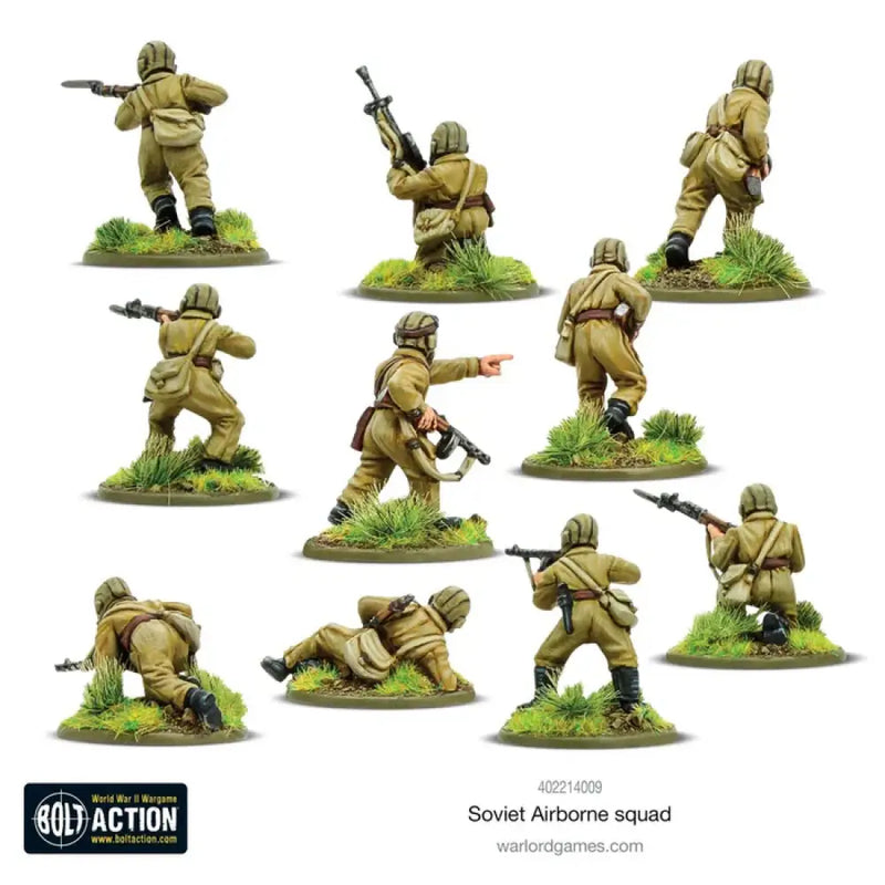 Bolt Action: Soviet Airborne Squad (EN)(Preorder) - Miniature Games
