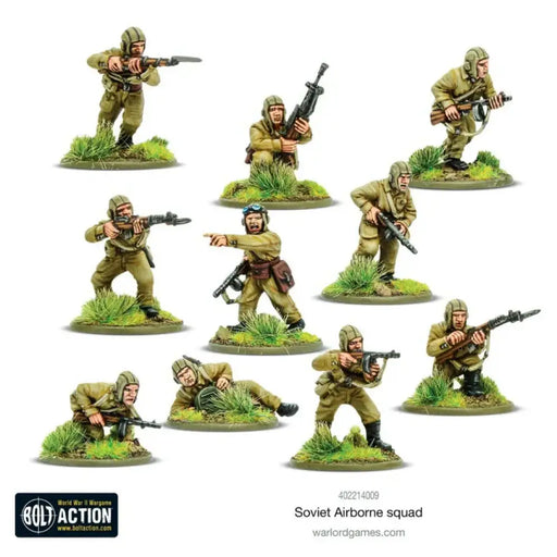 Bolt Action: Soviet Airborne Squad (EN)(Preorder) - Miniature Games
