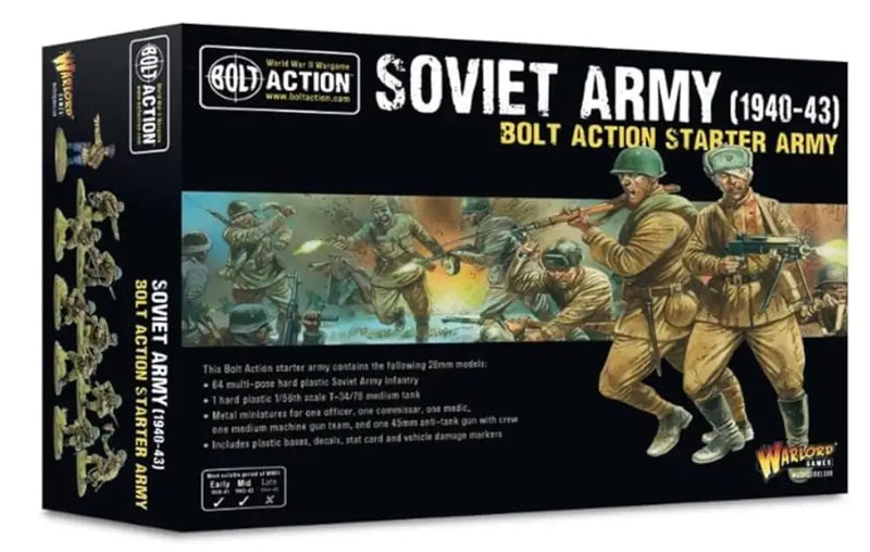 Bolt Action: Soviet Army (1940-43) Starter Army (EN) - Miniature Games