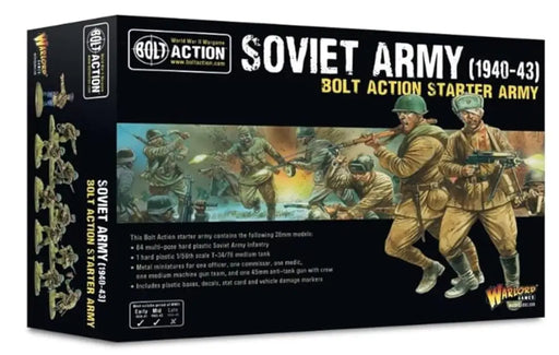 Bolt Action: Soviet Army (1940-43) Starter Army (EN) - Miniature Games