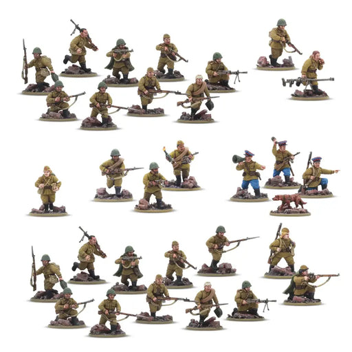 Bolt Action: Soviet Army Infantry Platoon - Miniature Games