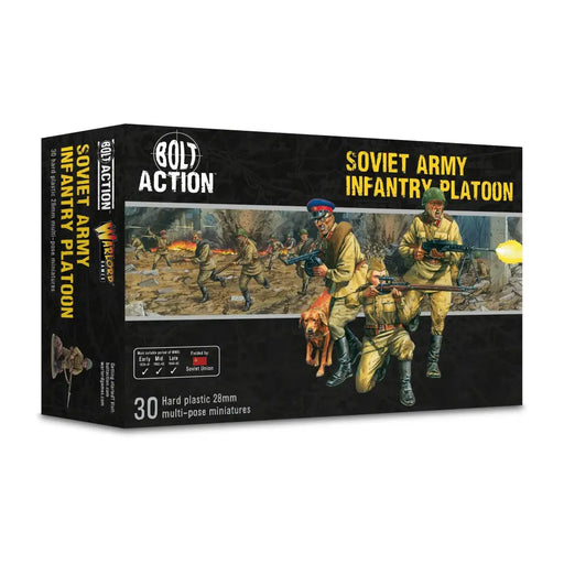 Bolt Action: Soviet Army Infantry Platoon - Miniature Games