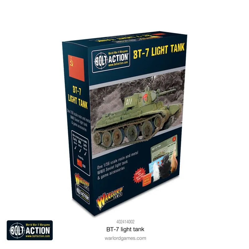 Bolt Action: Soviet BT-7 Light Tank - Miniature Games
