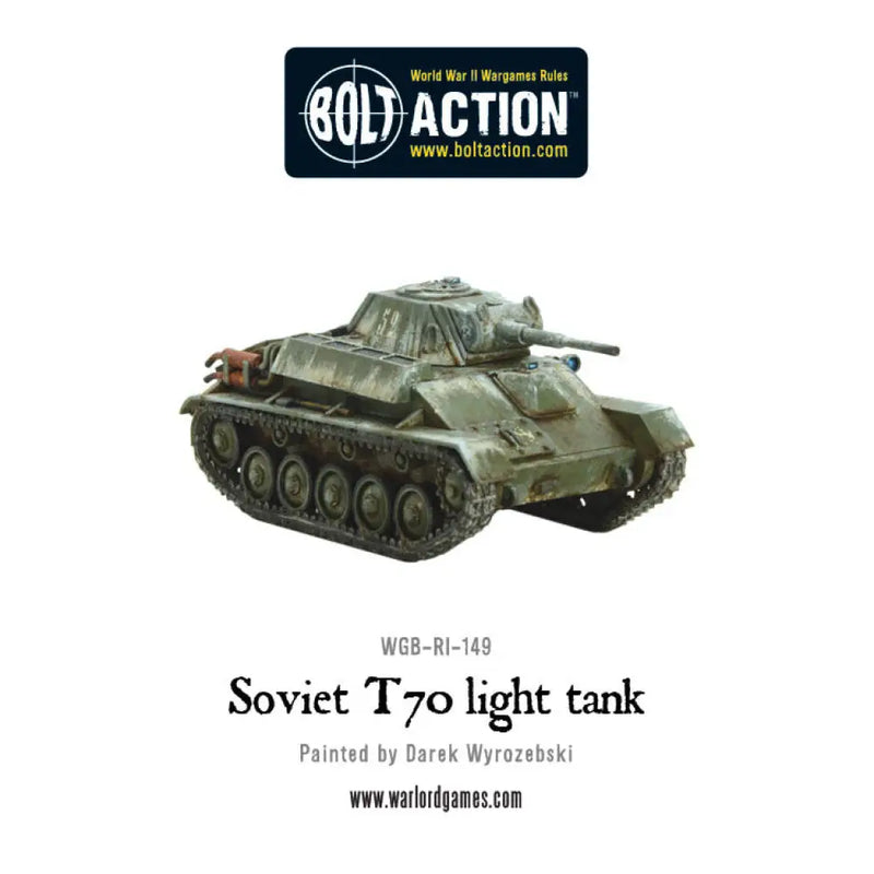 Bolt Action: Soviet T70 Light Tank (EN) (Preorder) - Miniature Games