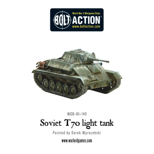 Bolt Action: Soviet T70 Light Tank (EN) (Preorder) - Miniature Games